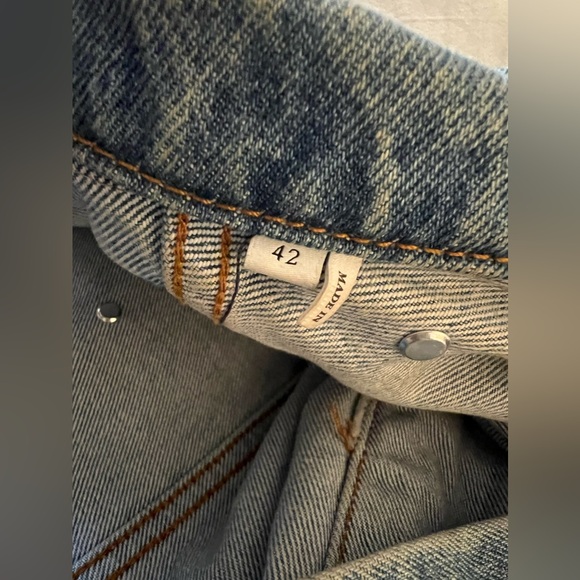 Sandro Denim Jacket with Mirrored Studs - Picture 10 of 10
